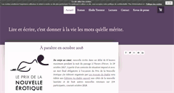 Desktop Screenshot of elodietorrente.fr